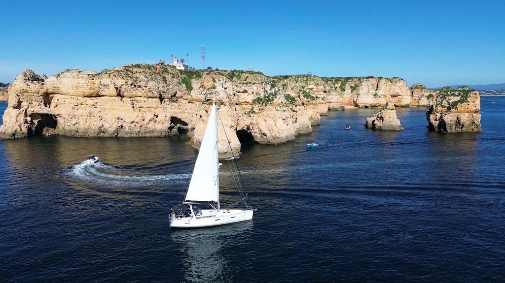 Private charter sailing boat in Lagos
